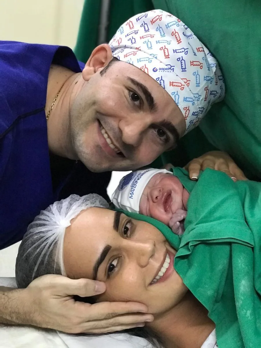 Nasce Diego para Talita Rebouças e Diego Cordeiro