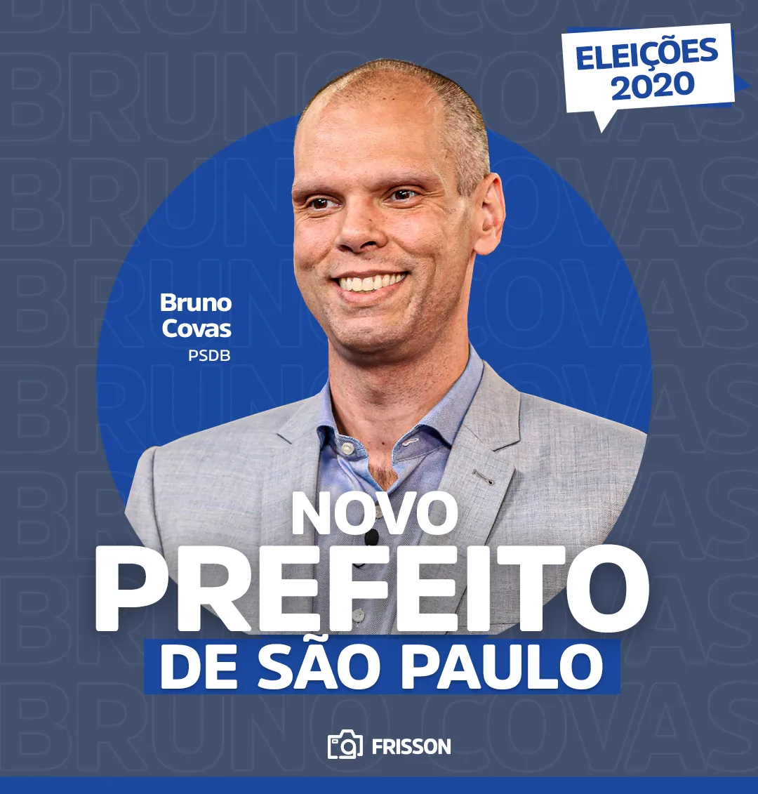 Bruno Covas (PSDB) é reeleito prefeito de São Paulo