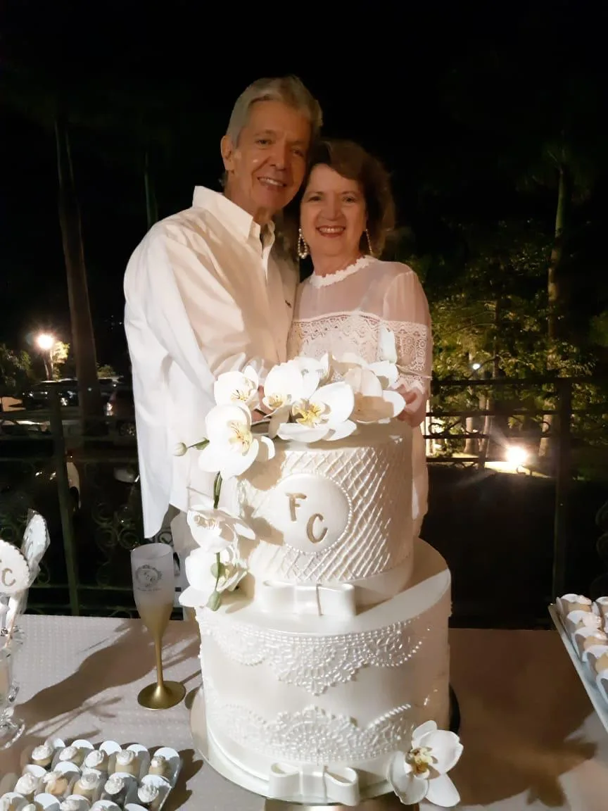 Fátima e César Rêgo celebram Bodas de Ouro em Guaramiranga