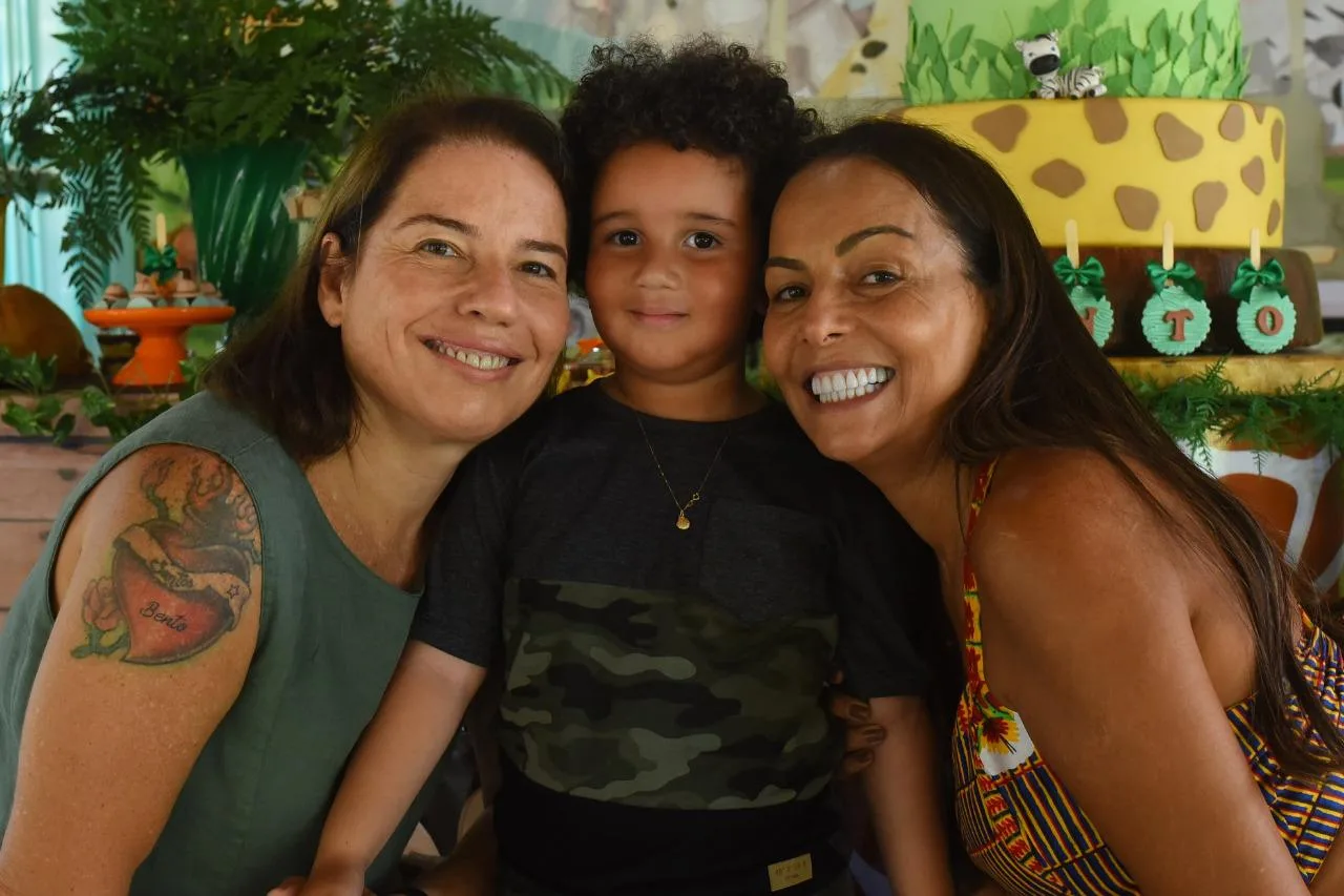 Gil Santos e Denise Bezerra comemoraram aniversário do Bento