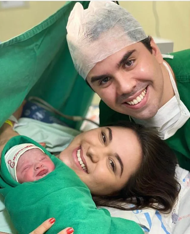 Nasce Maria Catarina para Ticiana e Alfredo Lima