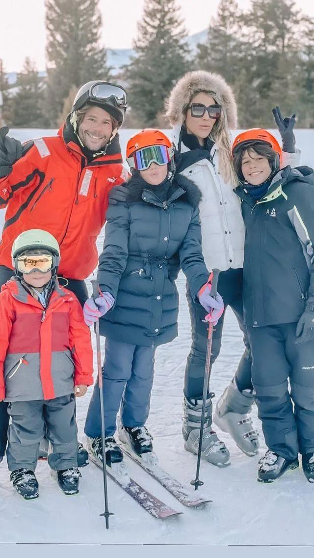 Maria Isabel e André Cabral curtem férias no Colorado