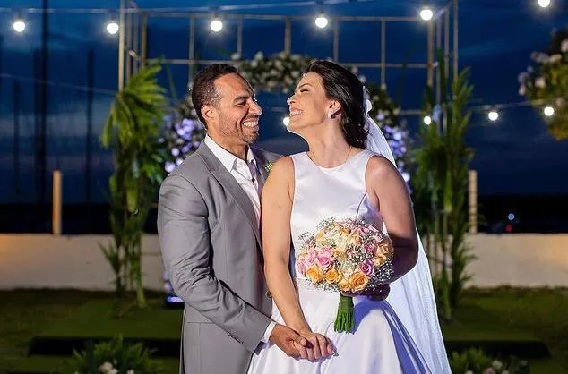 Camilla Brabo e Edglay Bezerra casam em João Pessoa