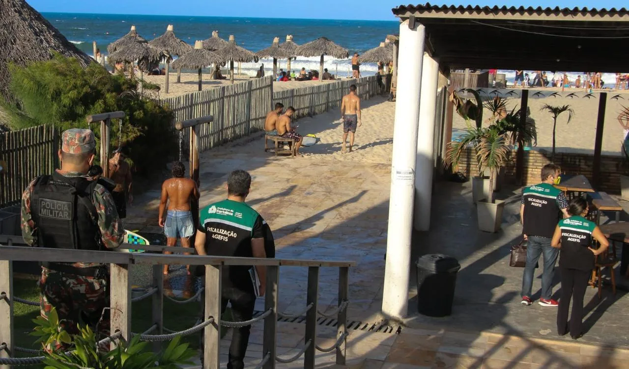 Governo fecha 439 estabelecimentos no Ceará durante fim de semana de Carnaval