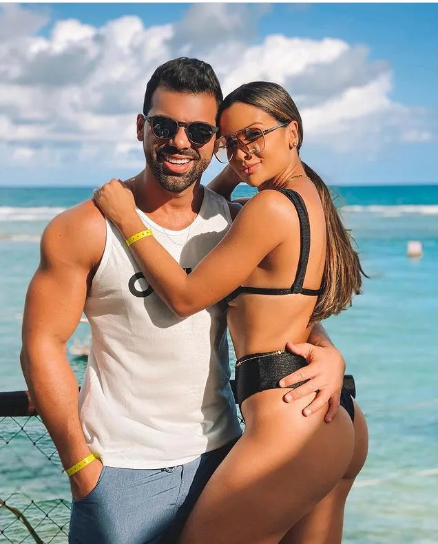Tamylle Oliveira marca a passagem pela folhinha em Porto de Galinhas