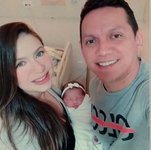 Francisca Suellen e André Cunha anunciam nascimento de filha, Fernanda Cunha