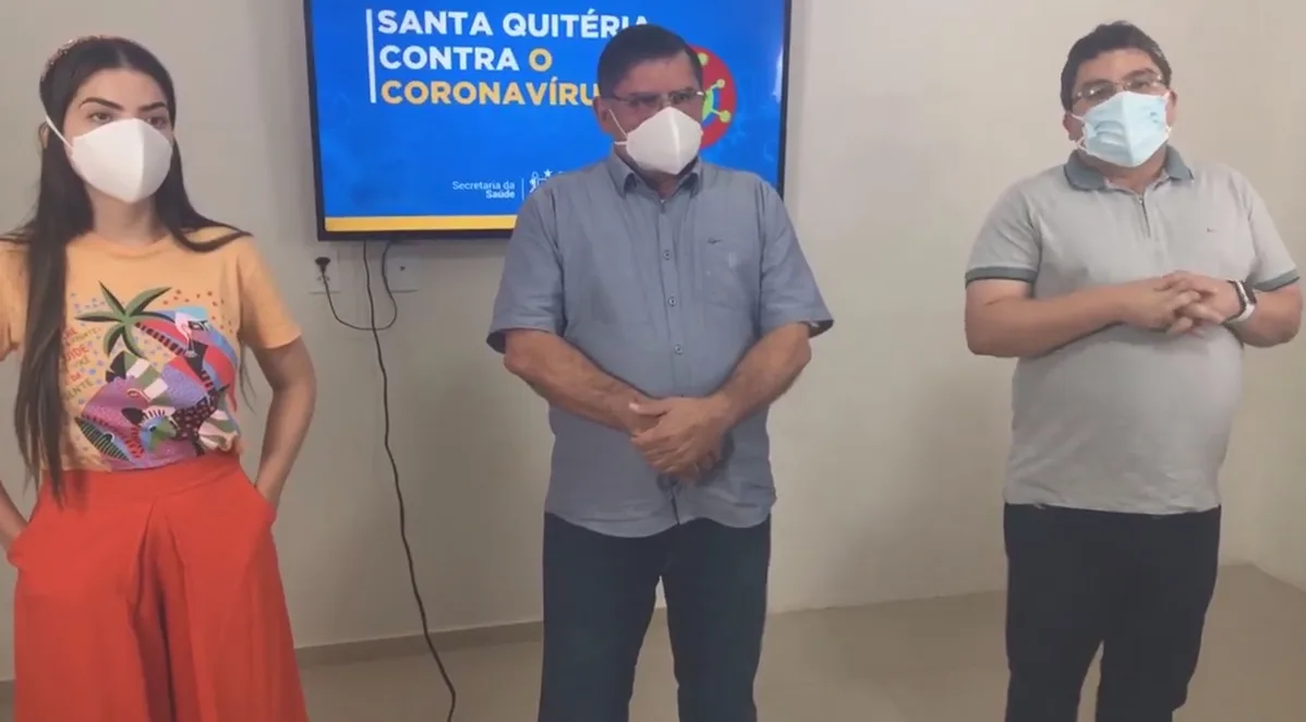 Para conter avanço da Covid-19, Santa Quitéria também anuncia lockdown