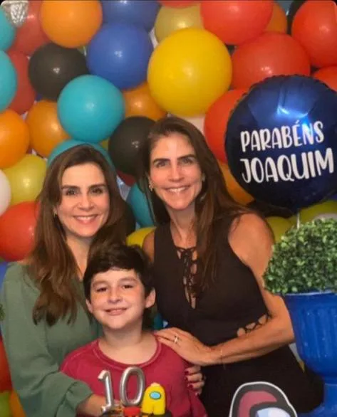 Joaquim Araújo Filho completa dez anos e festeja em família