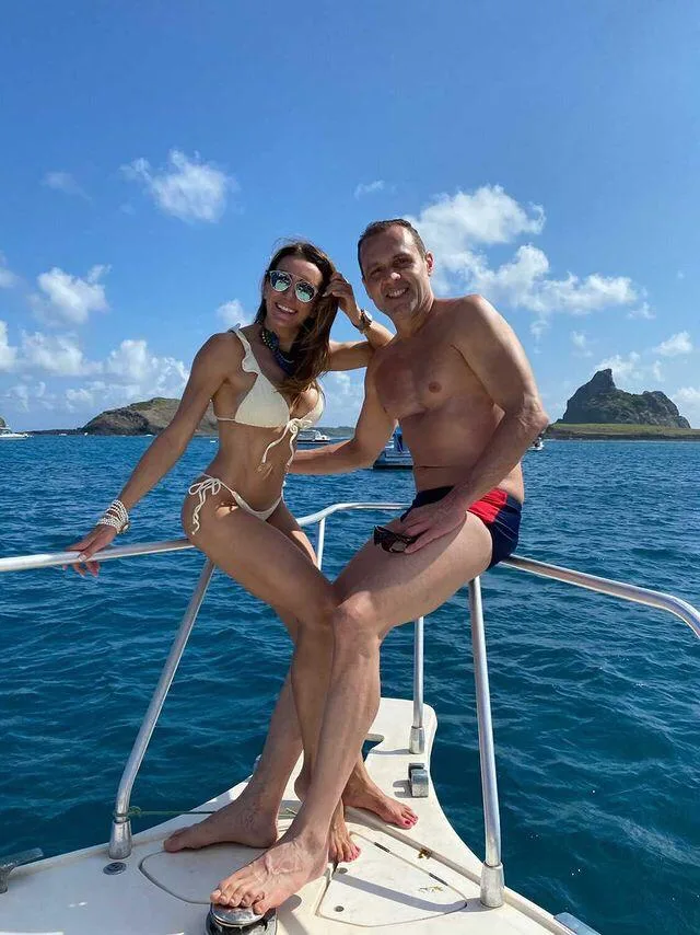 Melaine Fernandes e Eduardo Diogo curtem dias de lua de mel