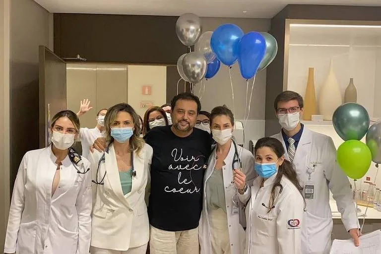 Geraldo Luís deixa hospital após mais de 20 dias internado com Covid