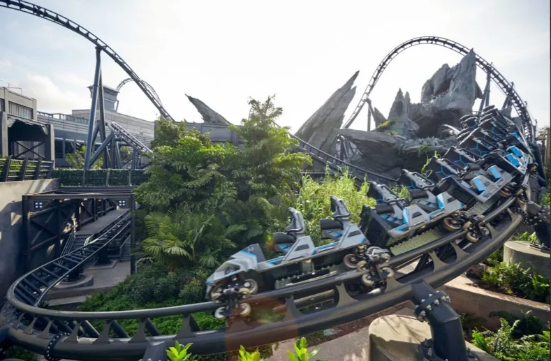 Universal divulga mais detalhes da montanha-russa Jurassic World VelociCoaster