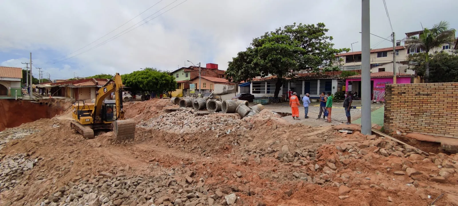 Pontos de Beberibe enfrentam erosão e passam por obras; SOP assume autoria de obras