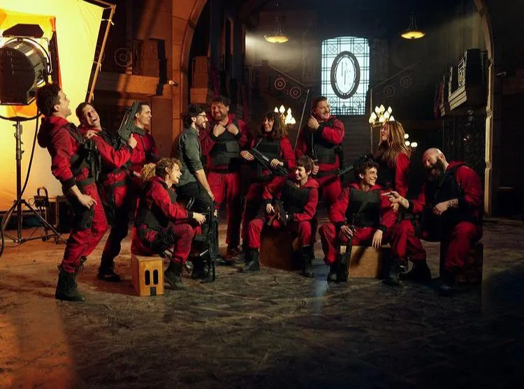 Netflix finaliza filmagens da quinta temporada de 'La Casa de Papel'