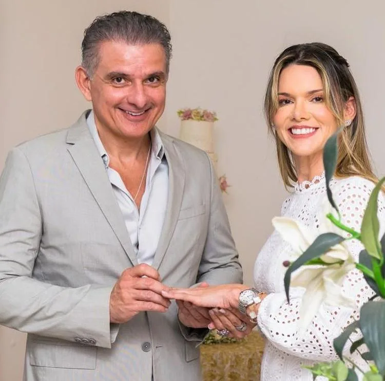 Pauliani Campos e Afrânio Plutarco tornam-se marido e mulher