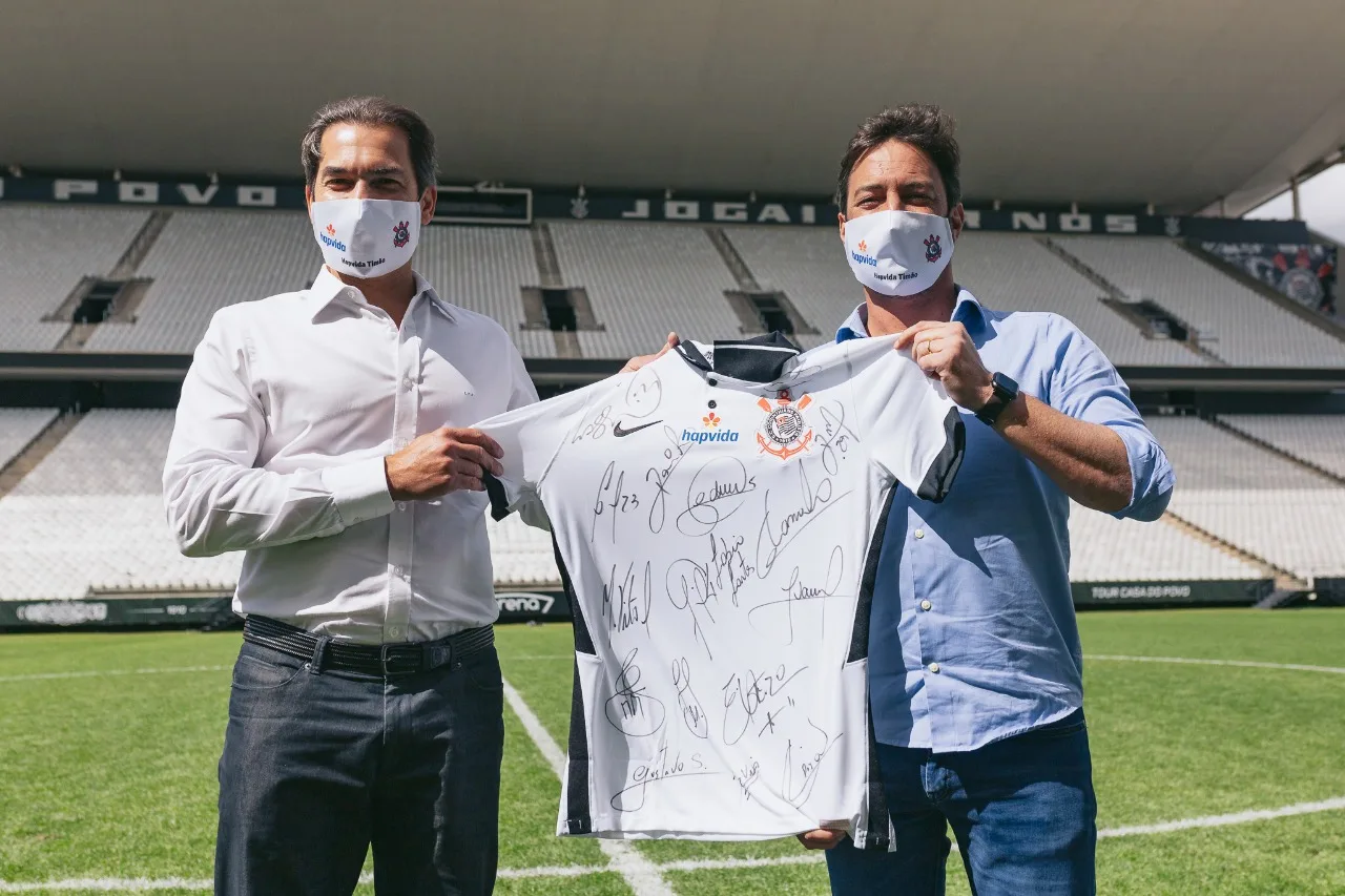 Hapvida anuncia parceria com Corinthians e lança plataforma de planos para torcedores