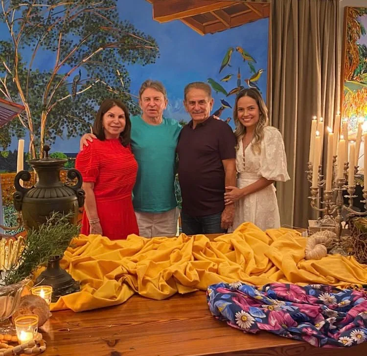 João Rabelo ganhou os parabéns em noite intimista