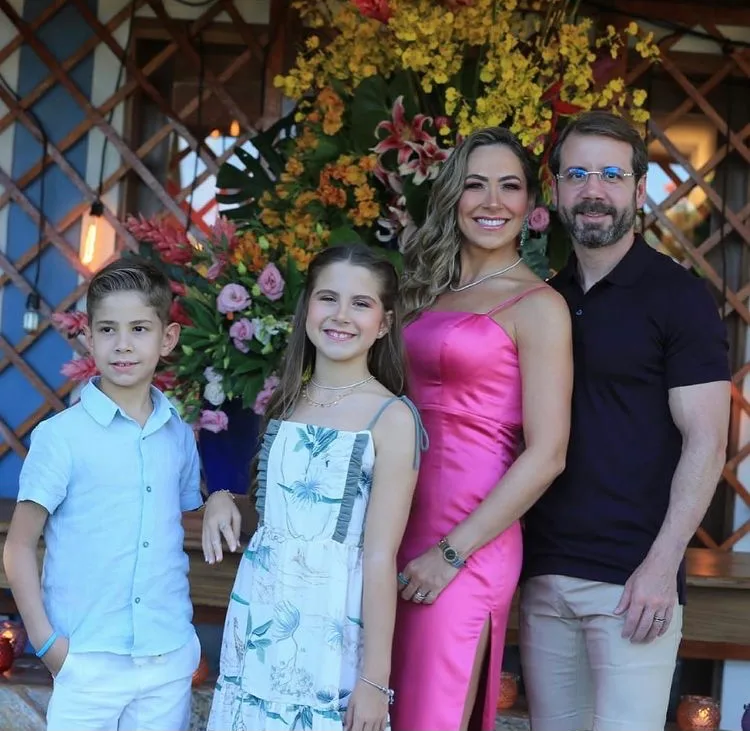 Roberta Rolim Markan brindou sua chegada aos 40 anos