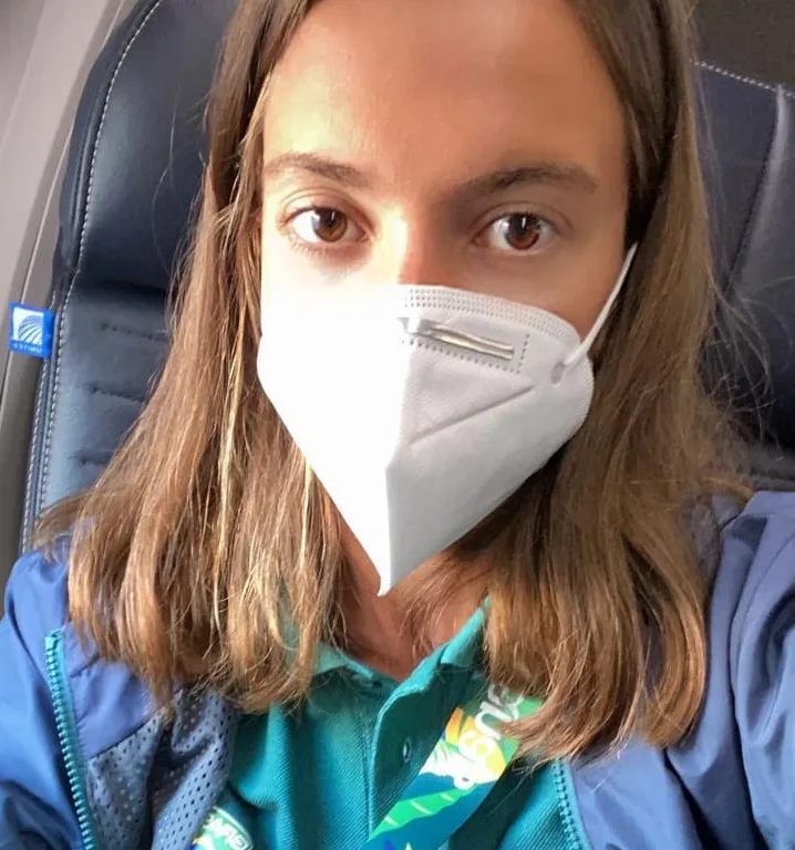 Representando o Brasil no Triatlo, cearense Vittoria Lopes embarca para Olimpíadas de Tóquio