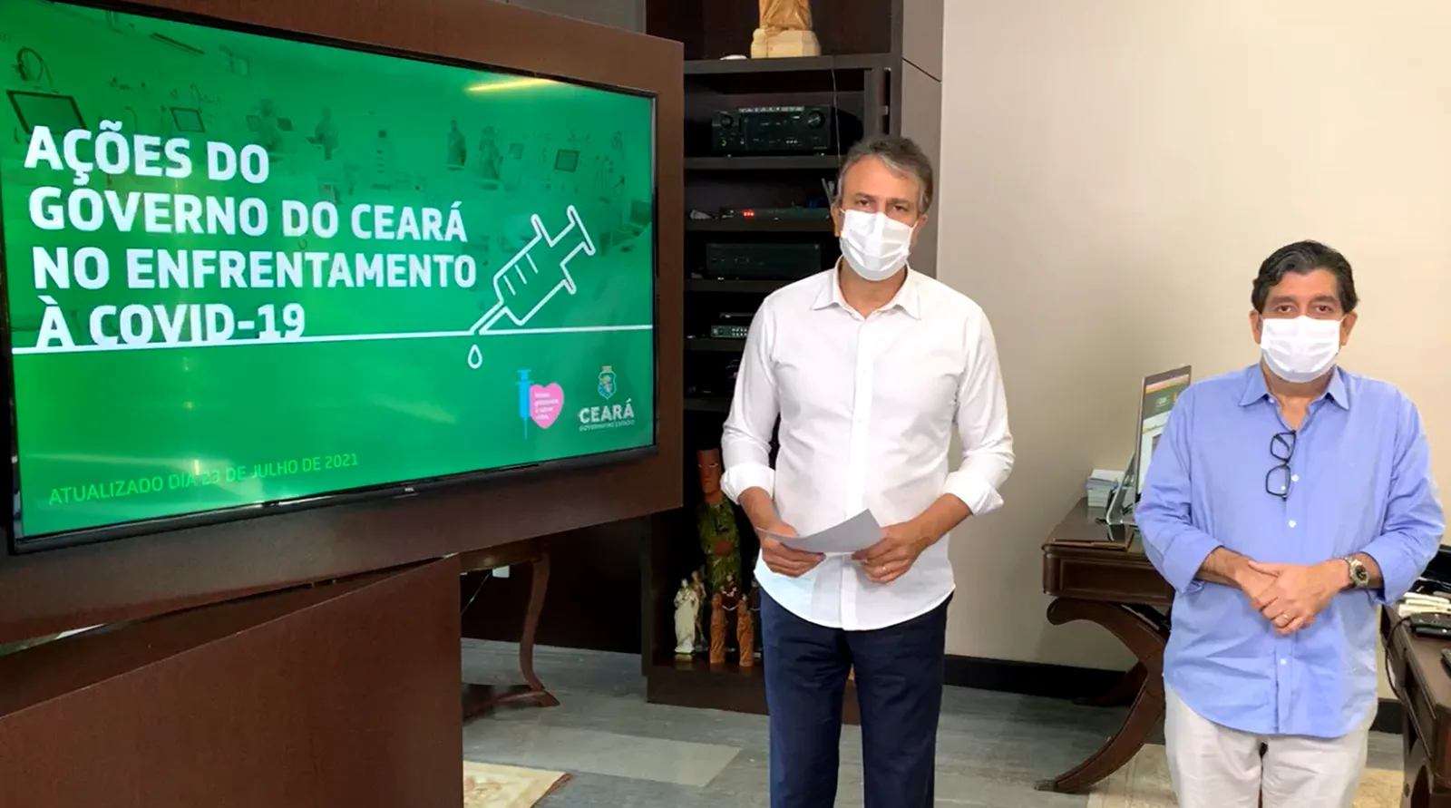 Camilo anuncia novo decreto e libera eventos com até 200 pessoas a partir de segunda