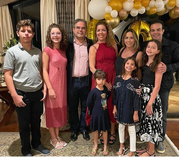 Ticiana Rolim Queiroz celebra seus 40 anos no Rio de Janeiro