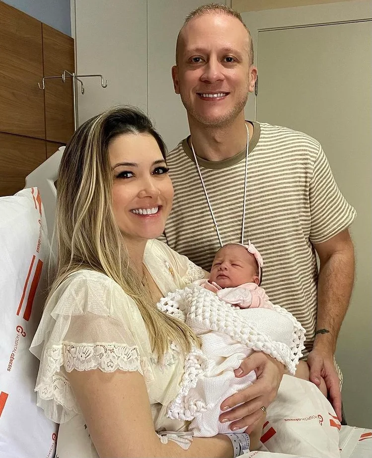 Nasce Catarina para Lia Bastos e Tiago Lourenço