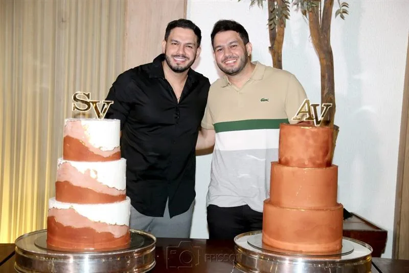 Frisson duplo na festa de aniversário dos irmãos Samuel Vagner e André Vitor