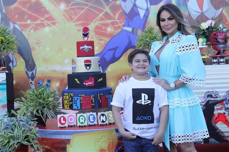 Jamile Lima festeja os sete anos do filho Lorenzo