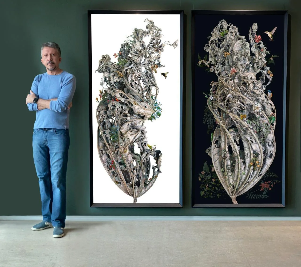 Exposição “Águas de Março”, de Sérgio Helle, segue até próximo dia 12 de setembro
