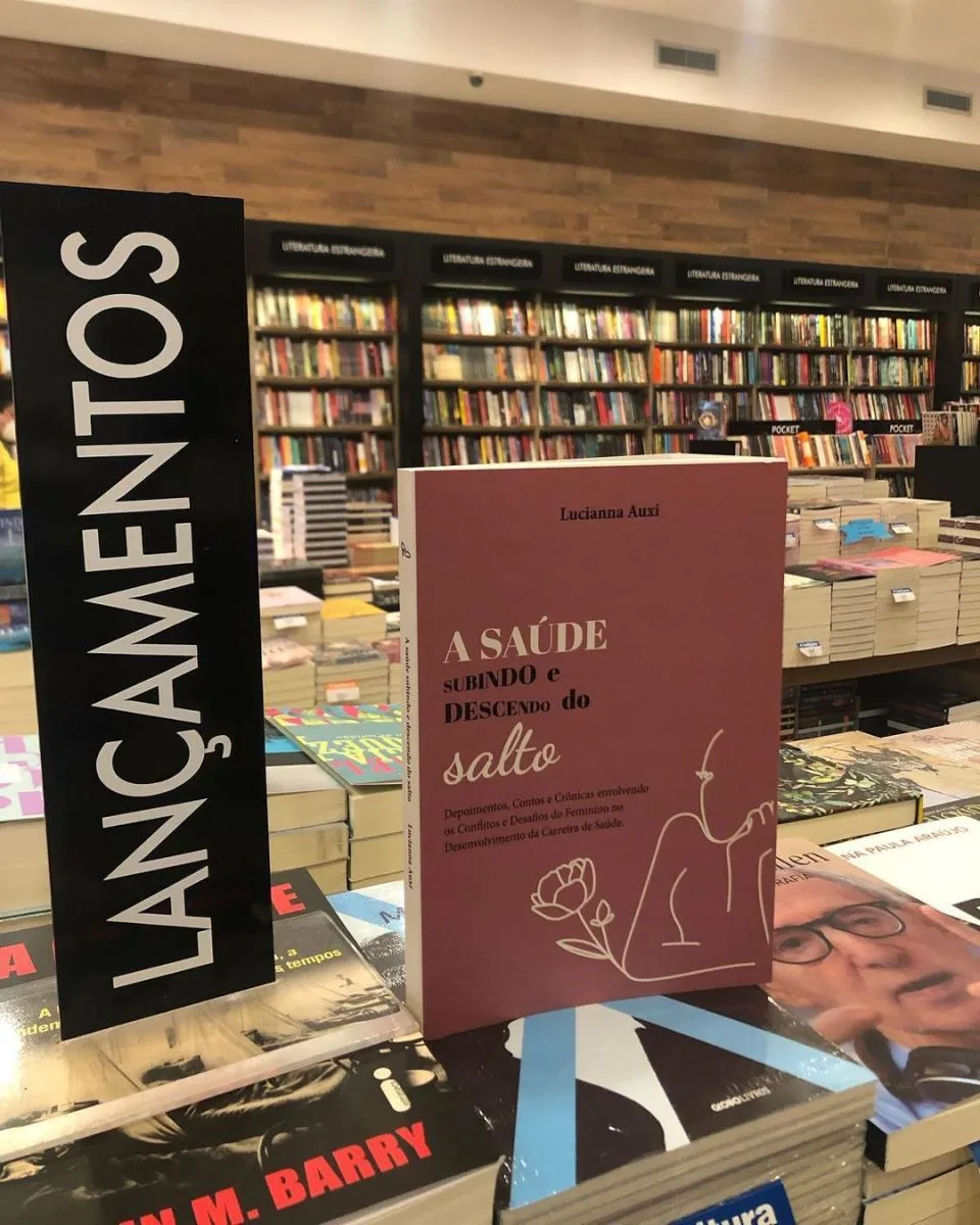 Em primeiro livro, médica compartilha experiências e desafios de ser mulher na área da saúde