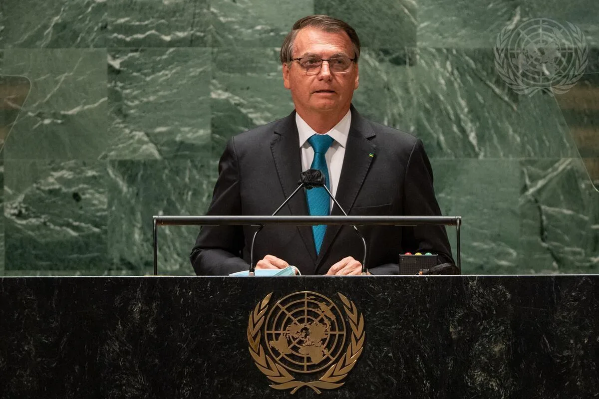 Em discurso na ONU, Bolsonaro defende tratamento precoce e diz que Brasil está livre de corrupção