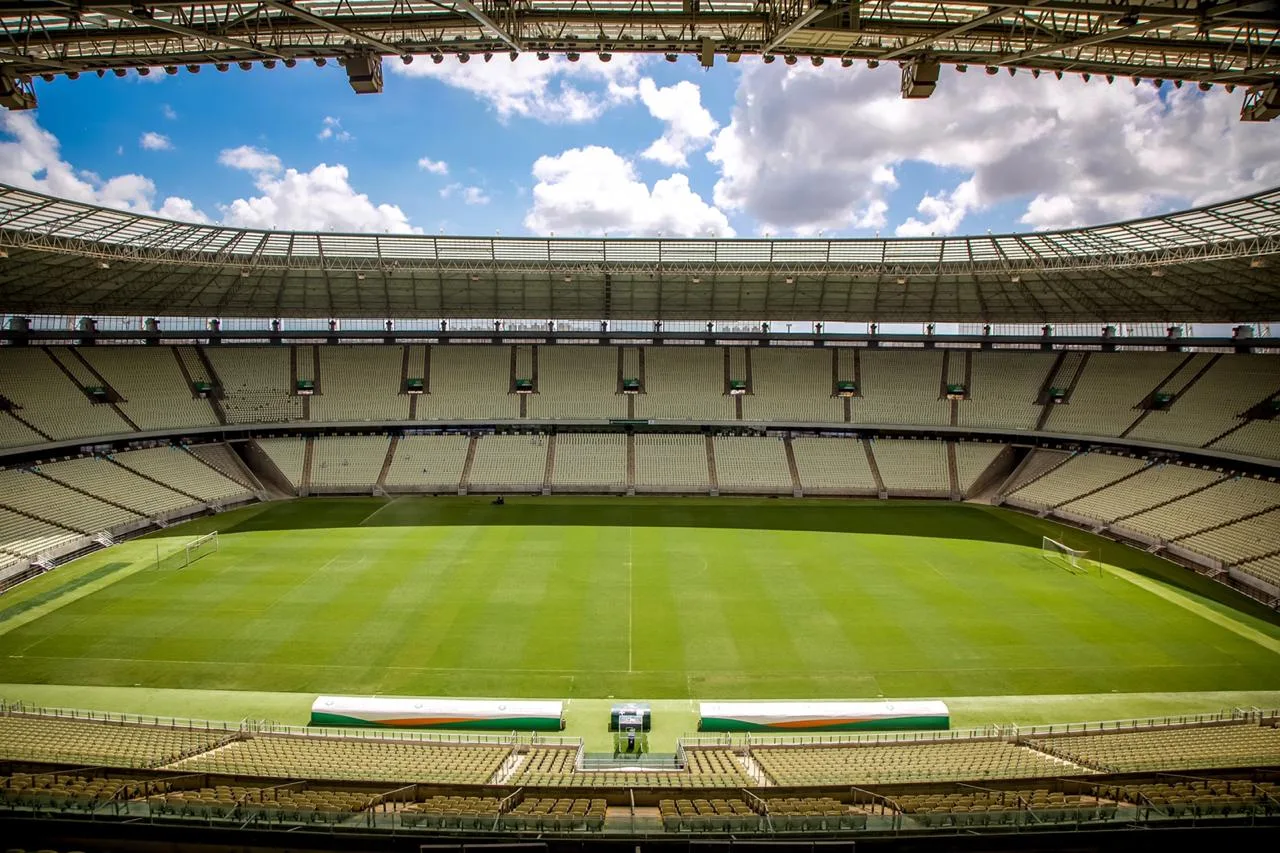 Jogo entre Ceará e Internacional terá presença de público; partida ocorre nesta quarta-feira, 6