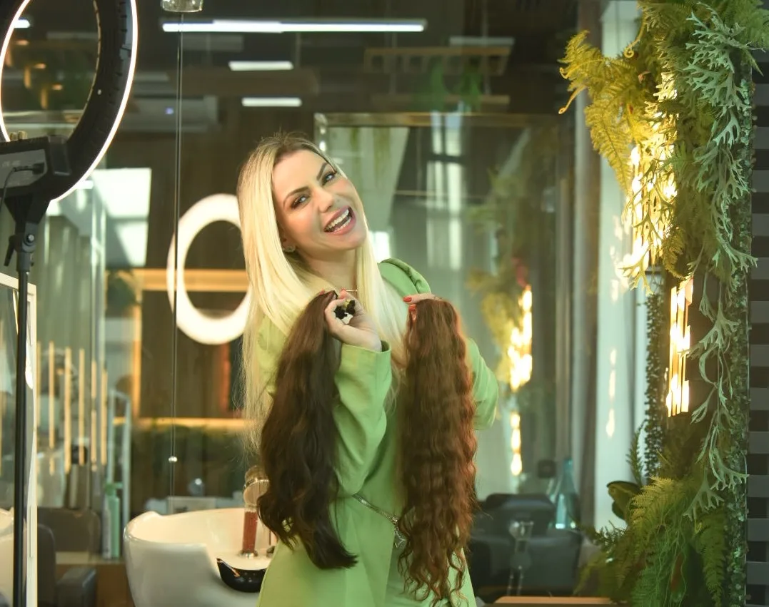 Especialista em mega hair e dona de salão na Aldeota, Luana Souto fala sobre trajetória na beleza