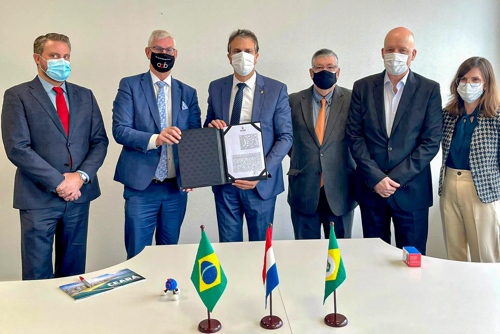 Ceará assina memorando com consórcio europeu para produção de Hidrogênio Verde