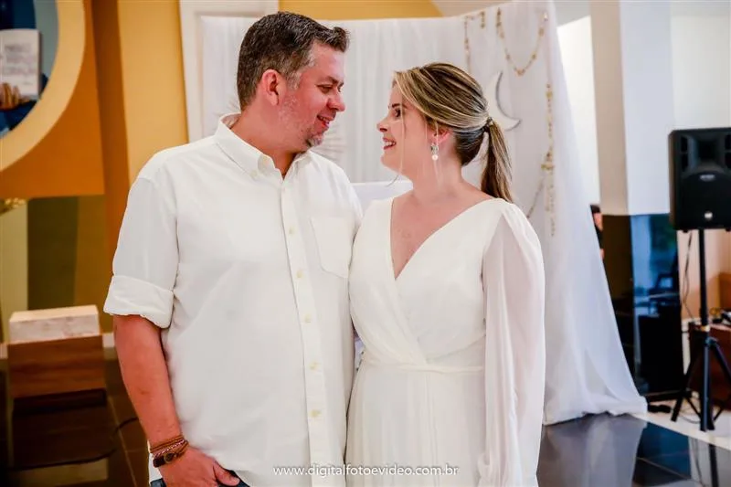 Adriana e Raphael Loureiro renovam os votos de casamento