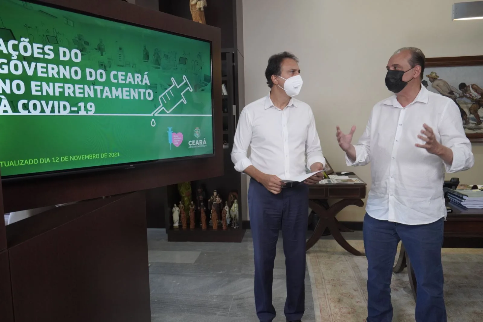 Camilo oficializa passaporte de vacinação para entrada em bares, restaurantes e eventos