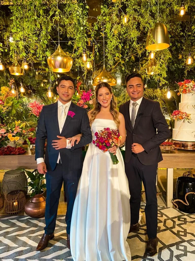 Camila Lopes e Maykel Marinho tornam-se marido e mulher