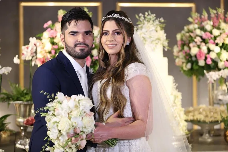 Rayssa Fernandes e João Wilton Bandeira casam e celebram união