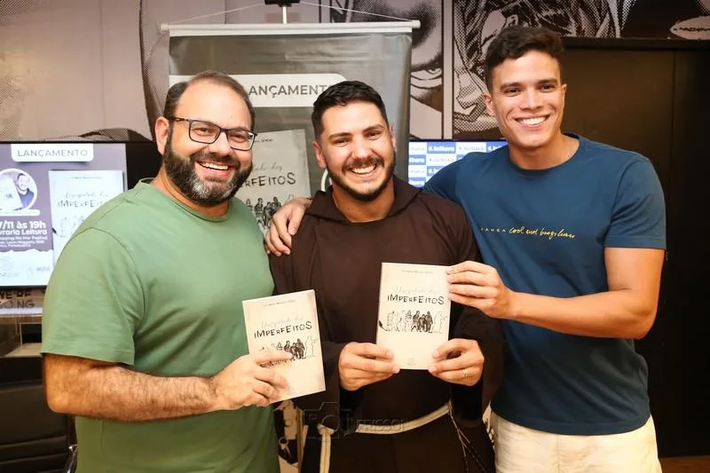 Frei Wilter Malveira lança o livro "Discipulado dos Imperfeitos"