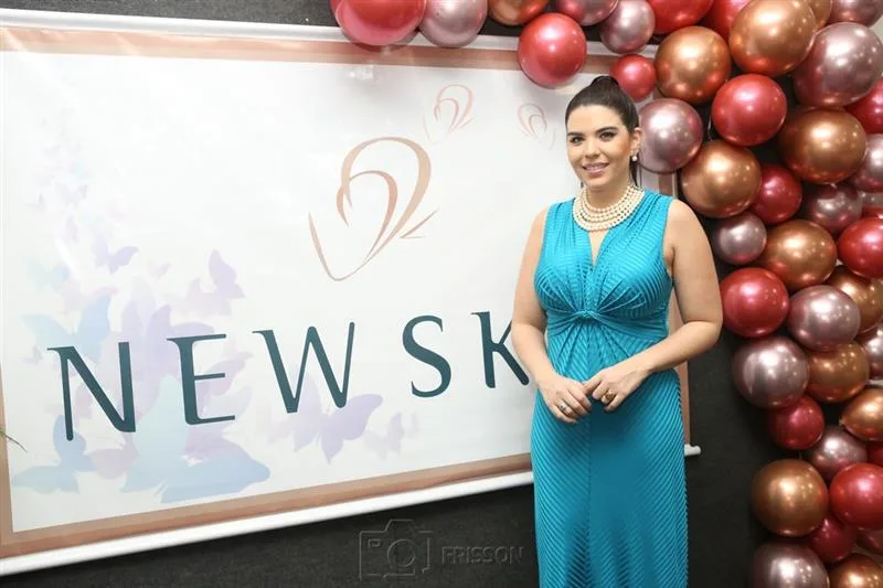 Dermatologista Erica Pinheiro celebra os 3 anos de sua New Skin
