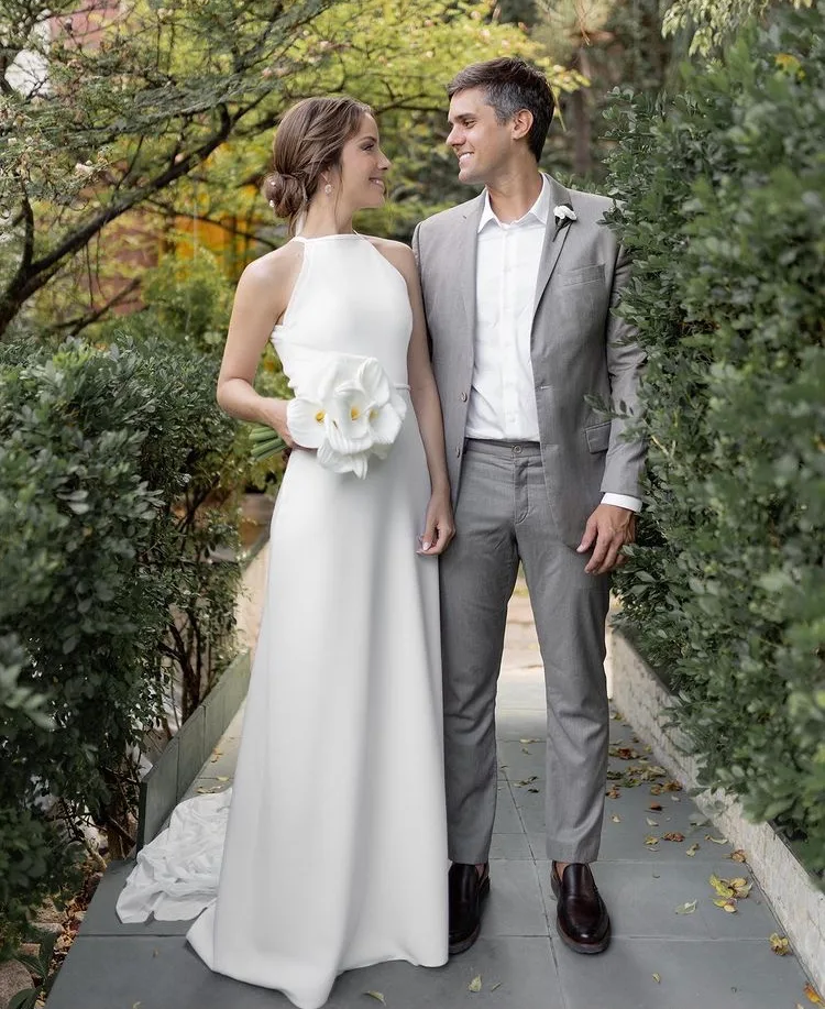 Giovana Bezerra e Luiz Fernando Ramalho casam em cerimônia cheia de emoção e amor