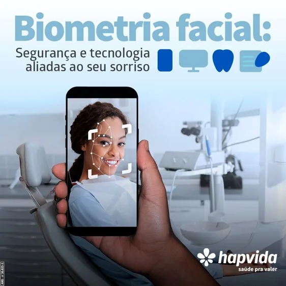 Hapvida inova em tecnologia e lança biometria facial para consultas odontológicas
