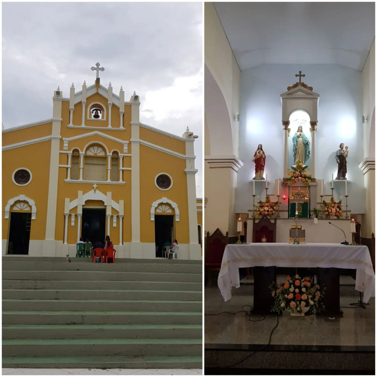Padre Vanderlúcio Souza celebra Missas em Morrinhos