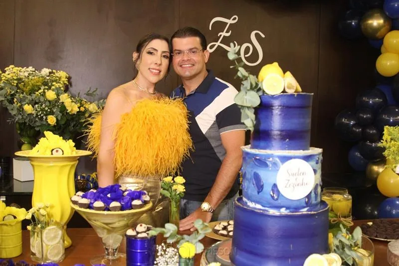 Suelen Magalhães e Zezinho Filho armam comemoração tripla no Gran Marquise