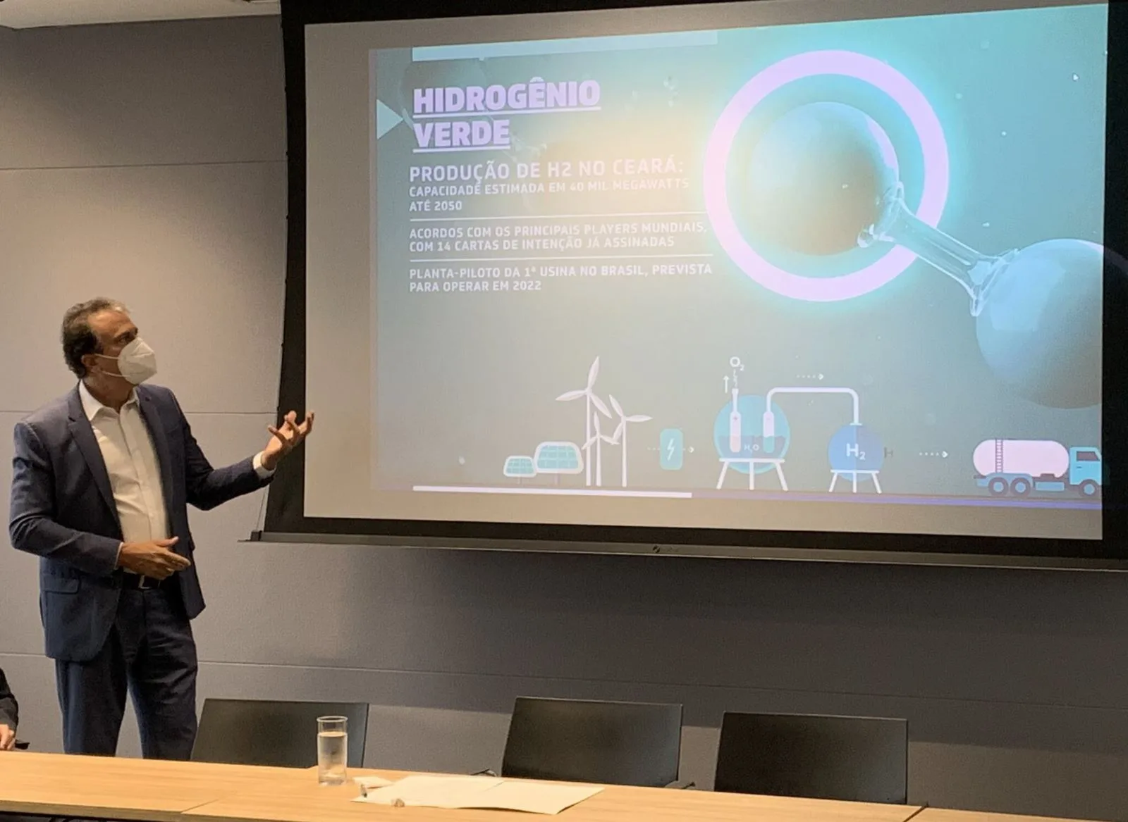 Em São Paulo, Camilo Santana apresenta opções de investimentos do Ceará para grupos financeiros