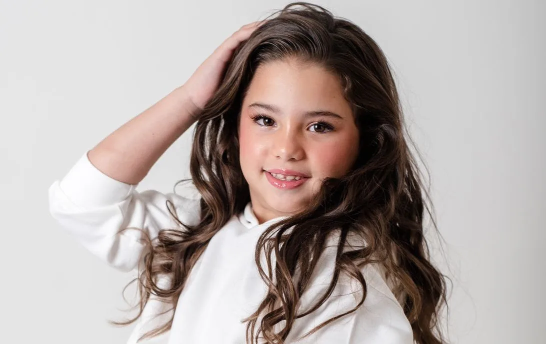 Modelo mirim cearense, Sophia Eldo participa de ensaio fotográfico para a campanha em Portugal