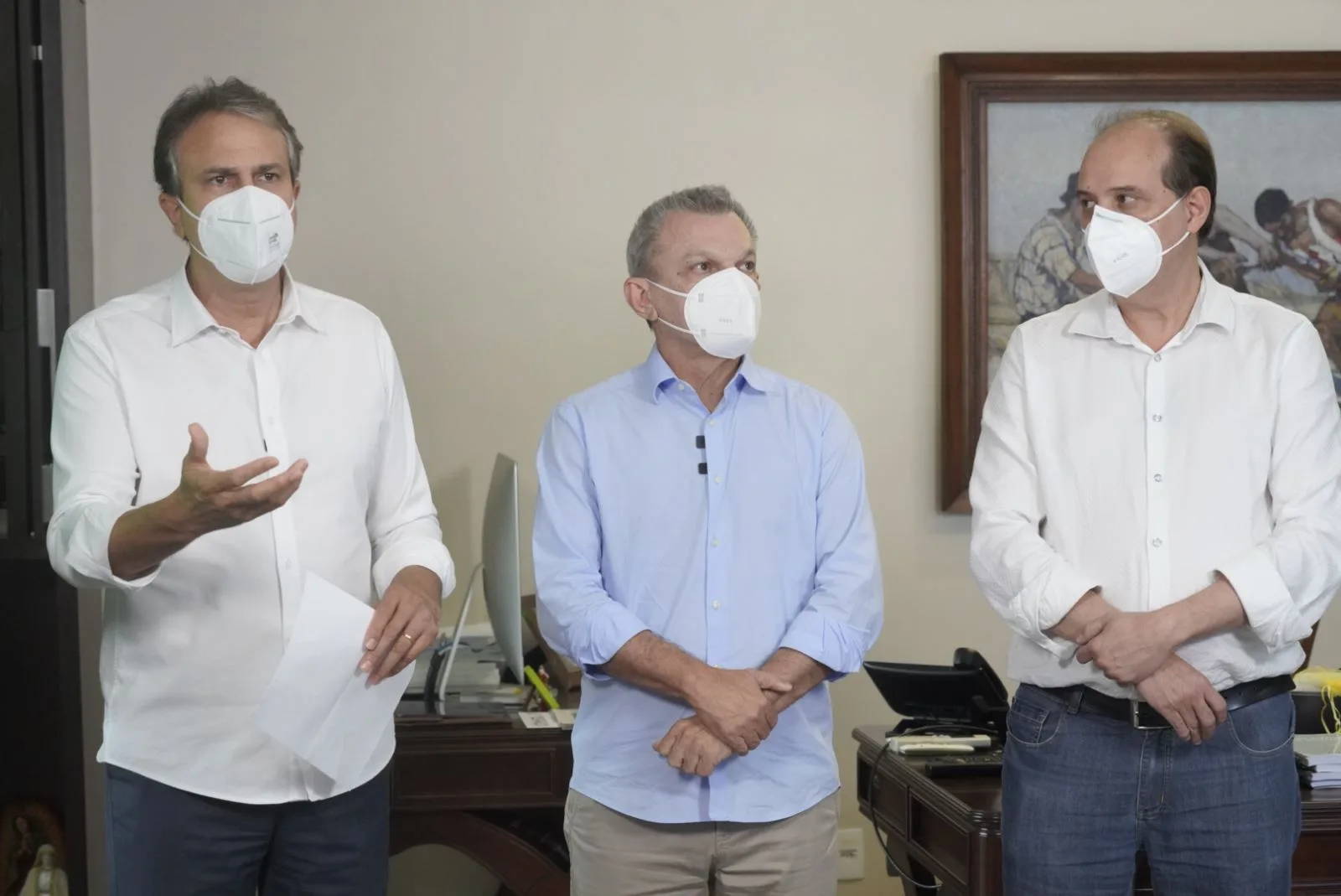Novo decreto desobriga uso de máscaras em locais abertos no Ceará
