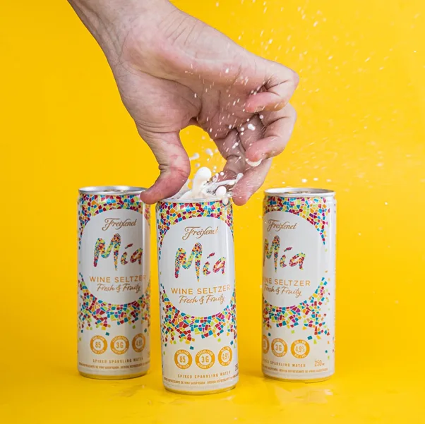 Vinho em lata democratiza a bebida
