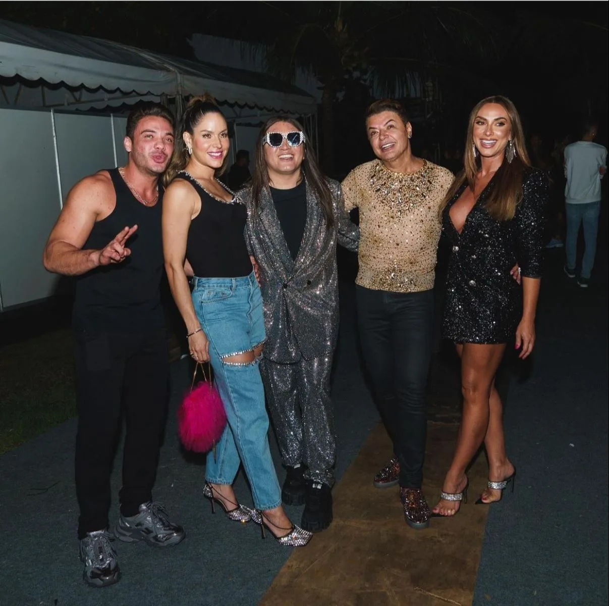 Hiago Arraes causa frisson no Colosso com sua festa de aniversário