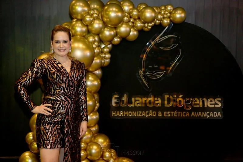 Em noite de duplo frisson, Eduarda Diógenes inaugura clínica em Fortaleza