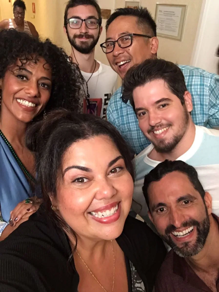 Elenco do filme "De Repente Miss" desembarca em Fortaleza